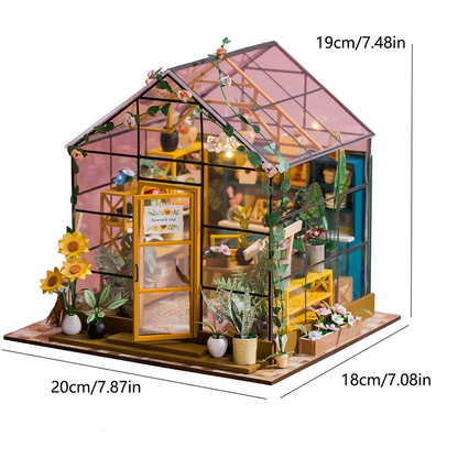 Mini DIY Flower House Kit