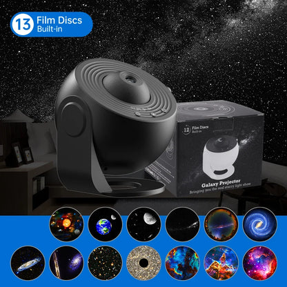 Galactic Dreams Star Projector Lamp