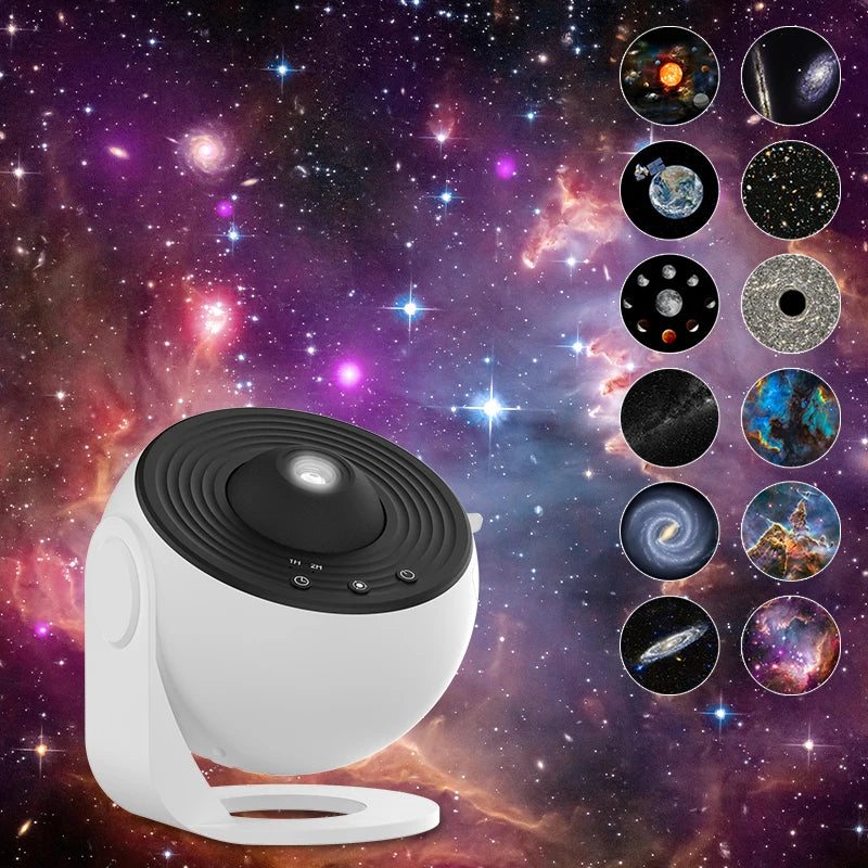 Galactic Dreams Star Projector Lamp