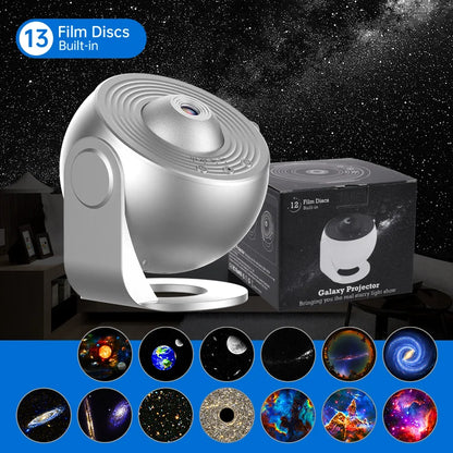 Galactic Dreams Star Projector Lamp