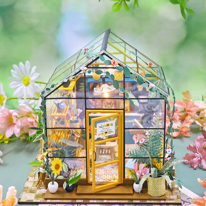 Mini DIY Flower House Kit