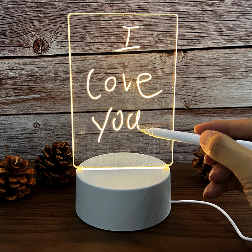 GlowWrite LED Message Board Light